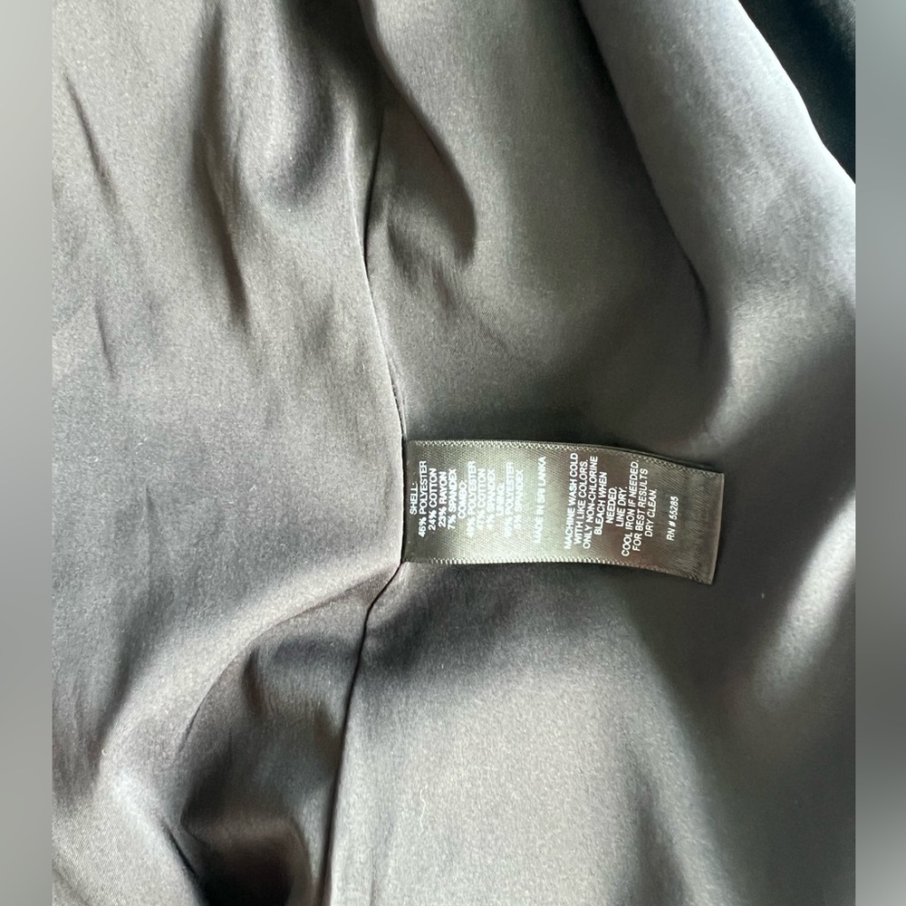 Express Size 4 Grey And Black One Button Fitted B… - image 5